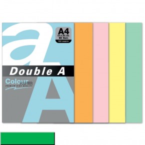 Double A Renkli Kağıt 100 LÜ A4 80 GR Papağan Yeşili
