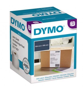 Dymo Ekstra Geniş Sevkiyat Etiketi 220 Etiket 104x159 MM LW 4XL