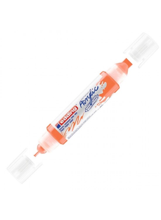 Edding Akrilik 3D Double Liner Fosforlu Turuncu 066 5400