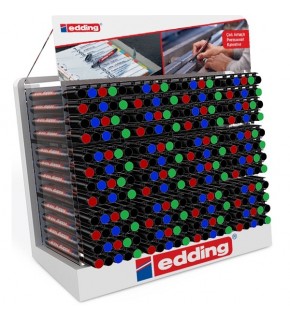 Edding Asetat Kalemi Permanent 500 LÜ Dısplay Masa Üstü