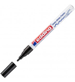 Edding Dekor Boya Yuvarlak Uçlu 1-2 MM Siyah 751CR