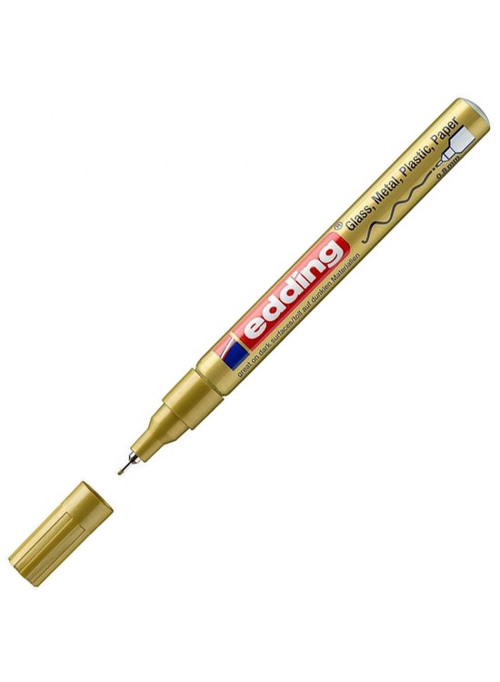 Edding Markör Dekor Boya 0.8 MM Yuvarlak Uçlu Altın 780