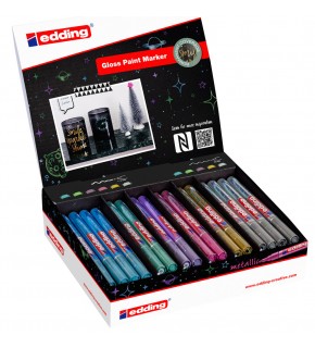 Edding Markör Dekor Boya 44 LÜ Stand Karışık 52.204 E-751/780