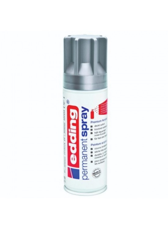 Edding Permanent Akrilik Spray Sılver Mat 923