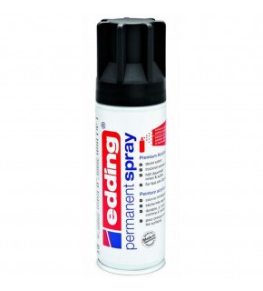 Edding Permanent Akrilik Spray Siyah Mat 901