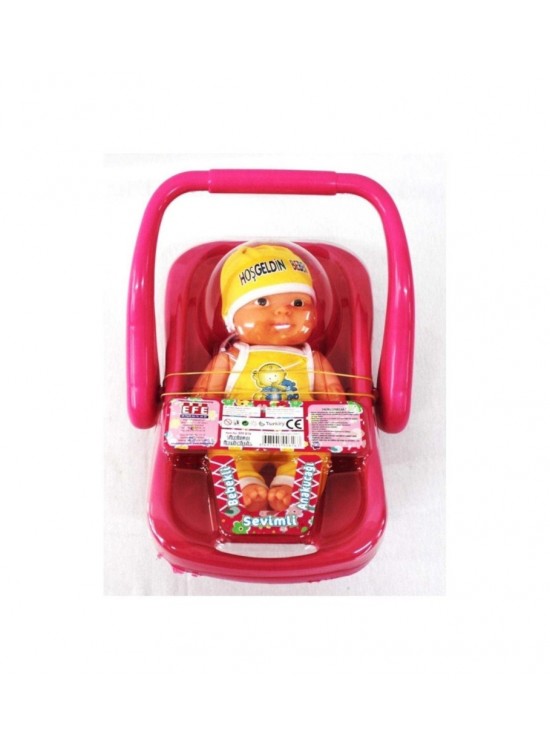 Efe 816 Bebekli Sevimli Ana Kucağı Mini Boy