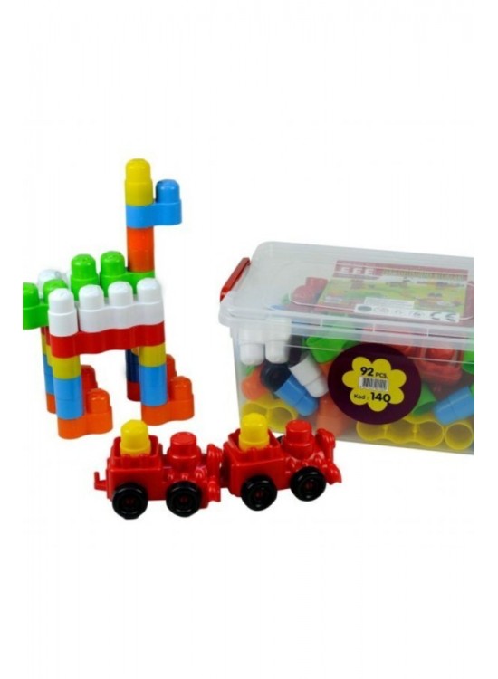 Efe Toys 140 - 92 Parça Zeka Geliştirme Blokları