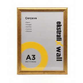 Ekstrafix A3 Çerçeve Fix-Ça010 22Lik Altın