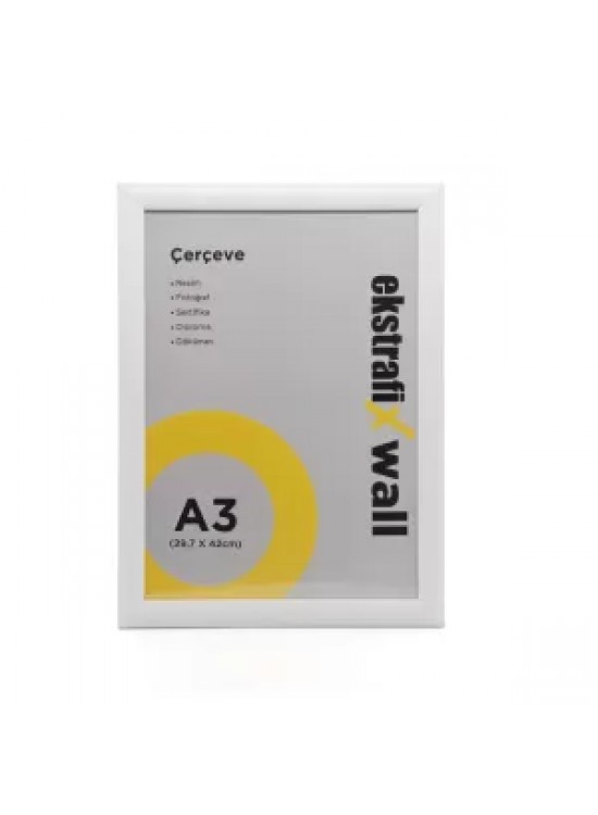 Ekstrafix A3 Çerçeve Fix-Çg09 22Lik Gümüş