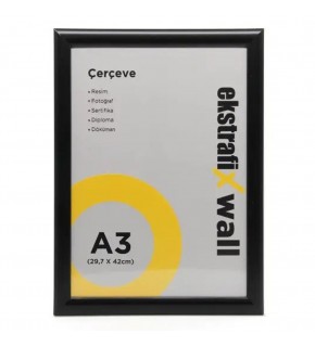 Ekstrafix Çerçeve A4 22 Lik Ceviz  Fix-çc03
