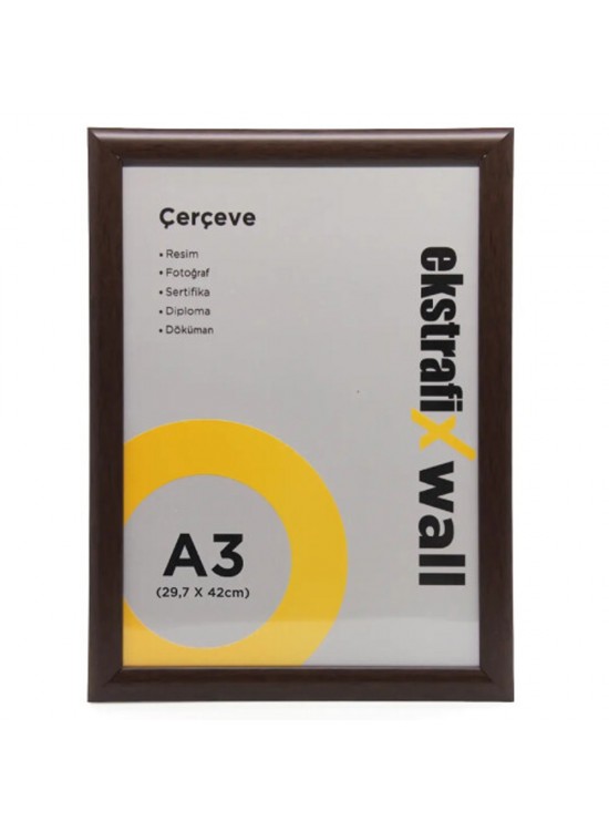 Ekstrafix Çerçeve A4 22 Lik Gümüş Fix-çg02