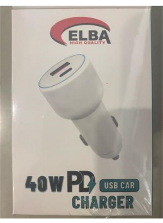 ELB30-40WPD+USB ELBA 40 W PD+USB ARAÇ BAŞLIK