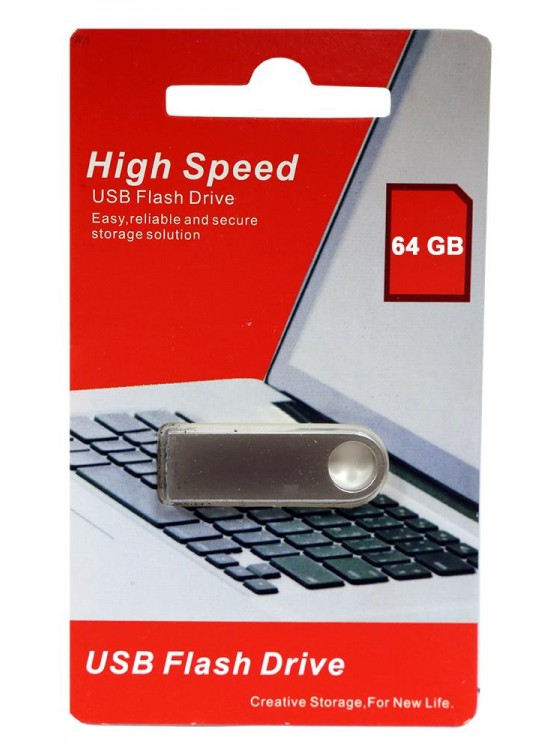 Elba 64GB Metal 2.0 USB Flash Bellek