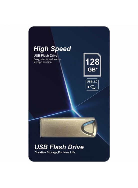 Elba Flash Bellek 128 Gb Metal 2.0 Usb