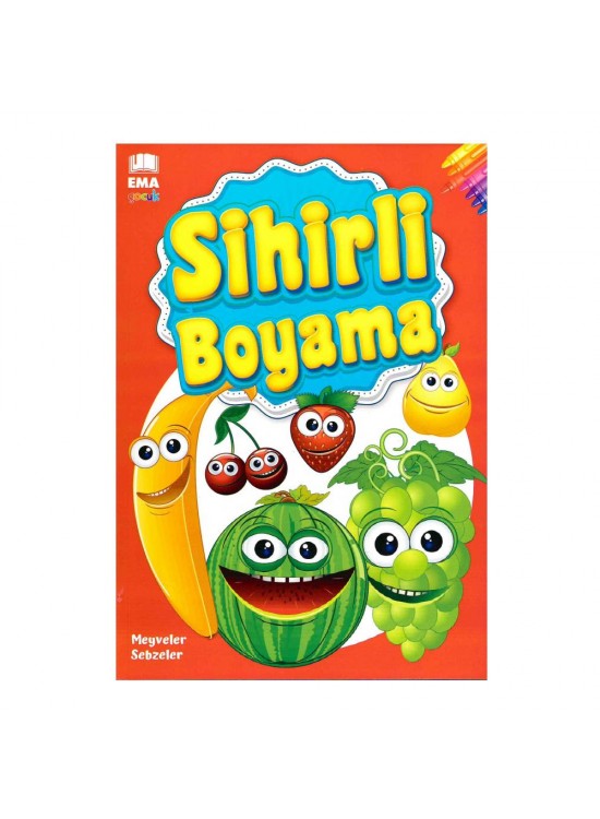 Ema Sihirli Boyama 4 Kitap
