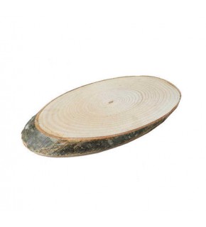 Esmay Ahşap Kütük Oval Orta 77683