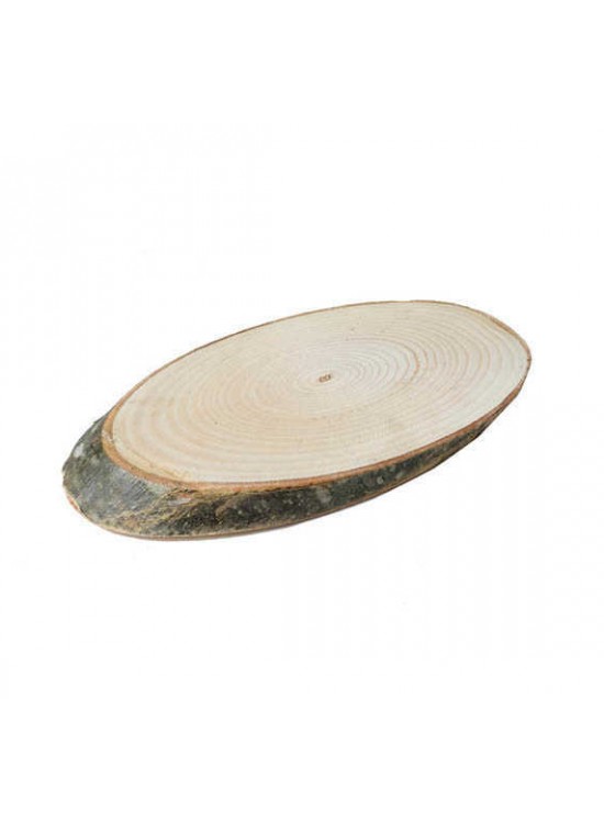 Esmay Ahşap Kütük Oval Orta 77683