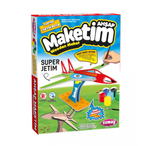 Ahşap Maket Boyama Süper Jetim 3069