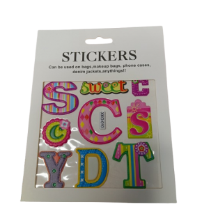 Deri Sticker Küçük