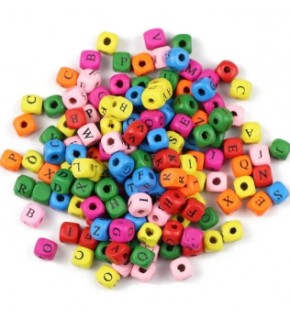 Harf Zar Renkli 7mm 500gr