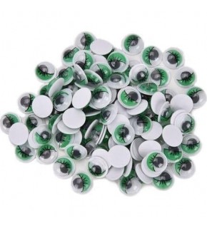 Oynar Göz Kirpikli 12Mm 4000Li Yeşil