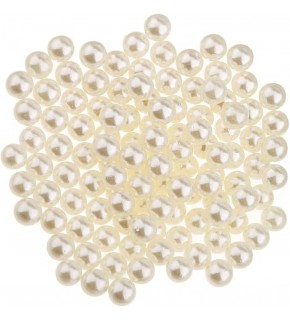 Plastik İnci 8mm 50Gr Kare Kutu
