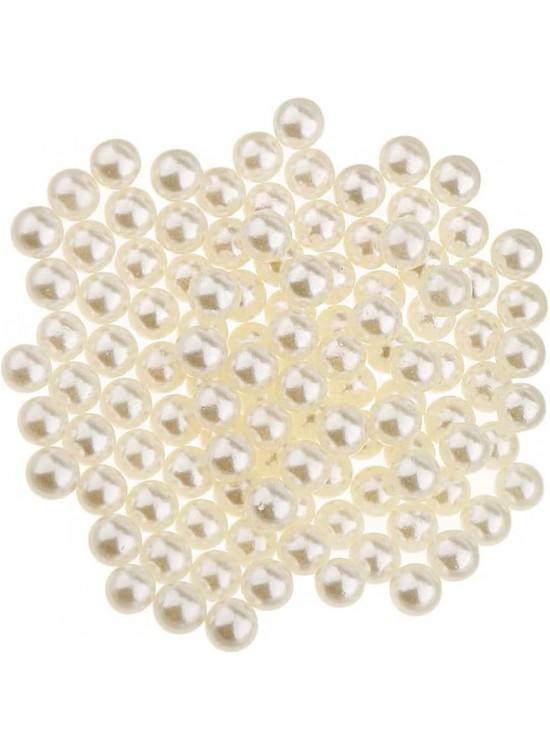 Plastik İnci 8mm 50Gr Kare Kutu