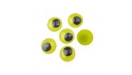 Esmay Renkli Oynar Göz Kirpiksiz 12mm-2000-Sarı