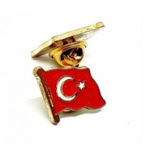 Esmay Rozet Türk Bayrağı R33 (1 Adet)