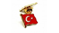 Esmay Rozet Türk Bayrağı R33 (1 Adet)