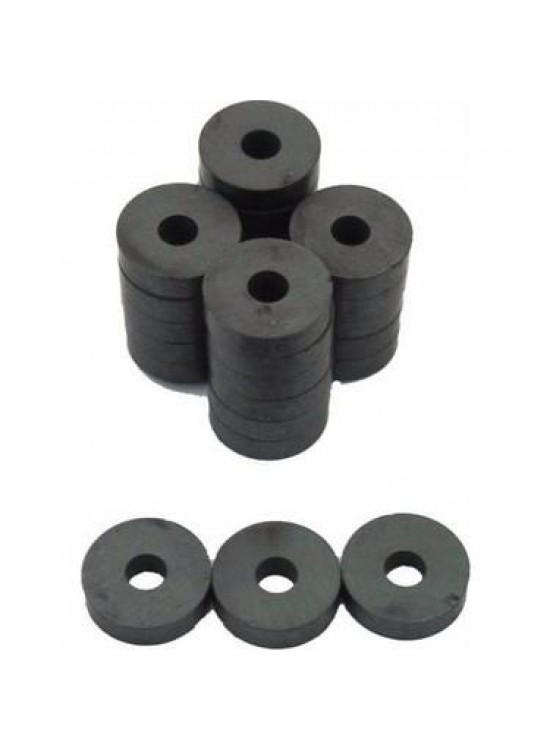 Esmay Siyah Mıknatıs Küçük 12X3 (1 Adet)