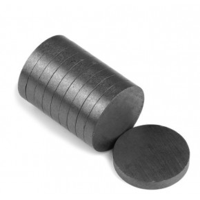 Esmay Siyah Mıknatıs Orta 20X3  (1 Adet)