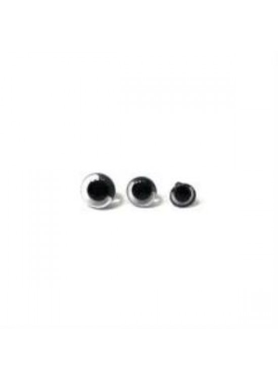 Esmay Vidalı Göz 12mm Beyaz (1 Adet)