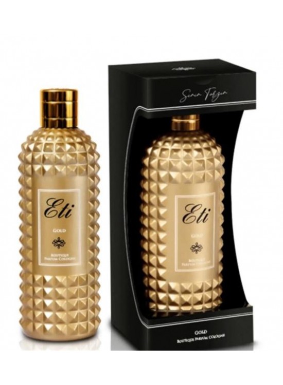Eti BOUTIQUE Gold Cam Şişe Kolonya 300ml