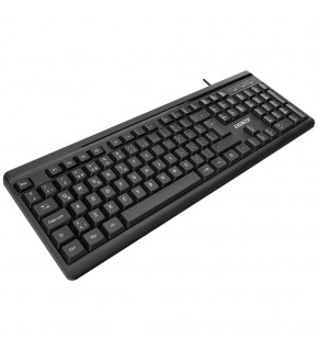 Everest KB-741Q  Siyah-Gri USB 2 Metre Bakır Kablolu Usb Q Klavye