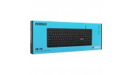 Everest KB-741Q  Siyah-Gri USB 2 Metre Bakır Kablolu Usb Q Klavye