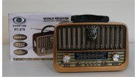 Everton Rt-878 Bluetooth (El Feneri) Fm-Usb-Tf-Aux Şarjlı Nostaljik Radyo