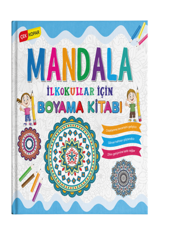 Evrensel Mandala Boyama Kitabı Çek Kopar