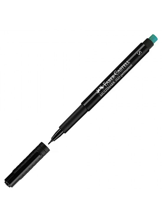 Faber-Castell Asetat Kalemi Permanent S Seri Siyah 15 23 99 (1 Adet)