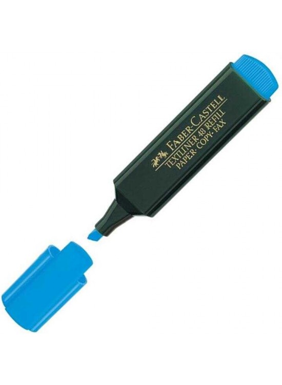 Faber-Castell Fosforlu Kalem Mavi 15 48 51 (1 Adet)