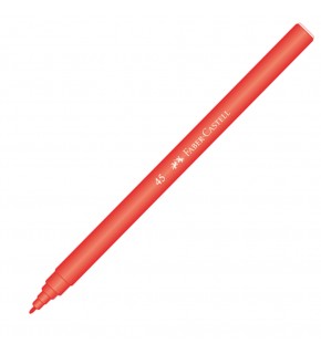 Faber-Castell Keçeli Kalem Kırmızı 5061 155003 (1 Adet)