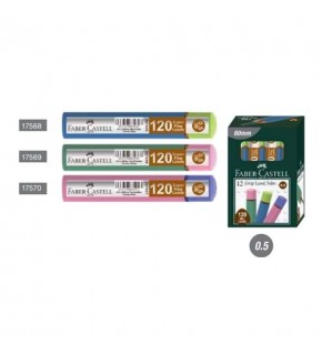 Faber-Castell Min Grip Soft T,kombo,Yeşil/Pembe 0.5 (1 Adet)