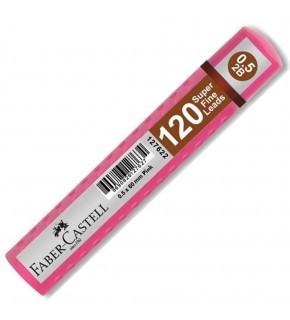 Faber-Castell Min Grip Süper Fine Lead 2B 120 Lİ 60 mm 0.5 mm Pembe 5090 127622 (1 Adet)