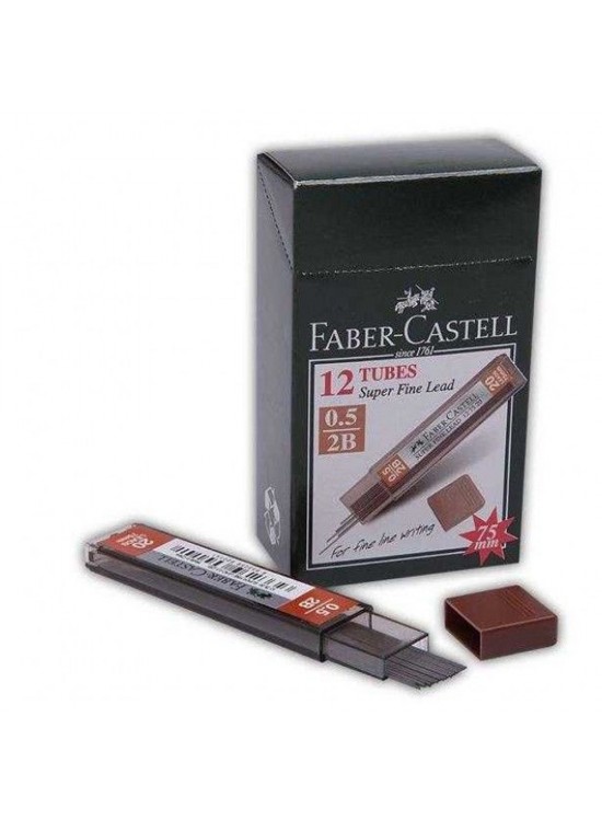 Faber-Castell Min Süper Fine Lead 2B 75 MM 0.5 MM 5090127520 (1 Adet)