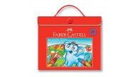 Faber-Castell Pastel Boya Plastik Çantalı 24 Renk