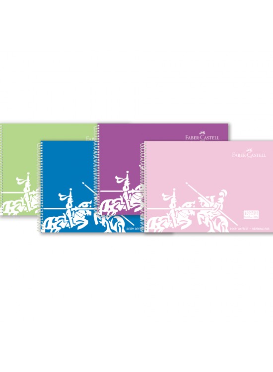 Faber-Castell Resim Defteri Plastik Kapak 35x50 Cm 30 YP