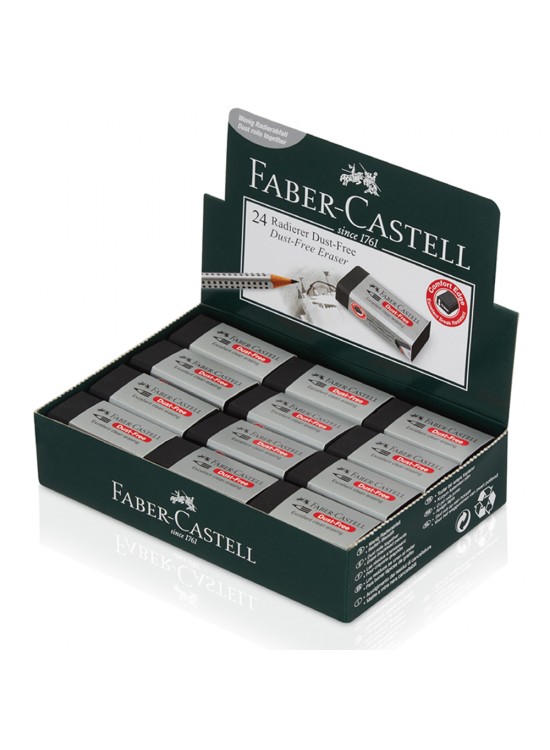 Faber-Castell Silgi Dust-Free Siyah Pvc-Free (1 Adet)