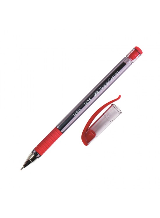 Faber-Castell Tükenmez Kalem İğne Uç Kırmızı 1425 1100.90971 (1 Adet)