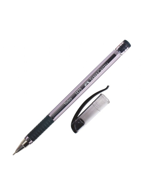 Faber-Castell Tükenmez Kalem İğne Uç Siyah 1425 (1 Adet)