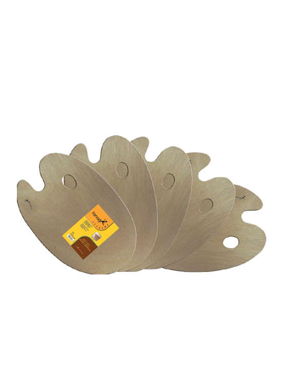 Fanart Academy Mdf Oval Palet 20x30x0,3cm
